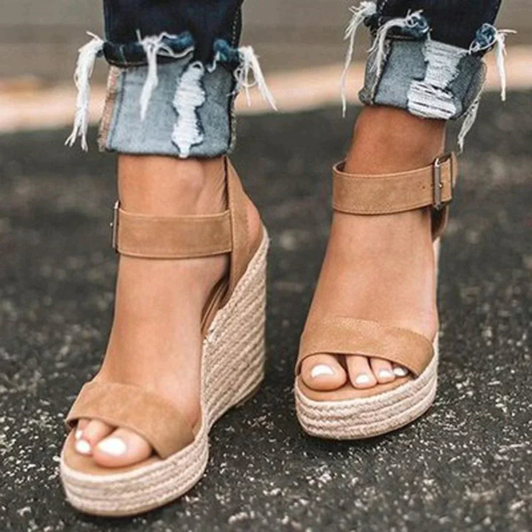 Valentina | Wedge Sandals Espadrille Elegant Summer Comfortable Fit 0
