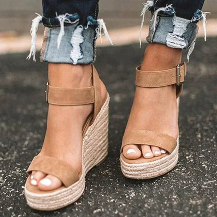 Valentina | Wedge Sandals Espadrille Elegant Summer Comfortable Fit 0