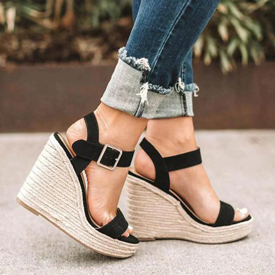 Valentina | Wedge Sandals Espadrille Elegant Summer Comfortable Fit 1