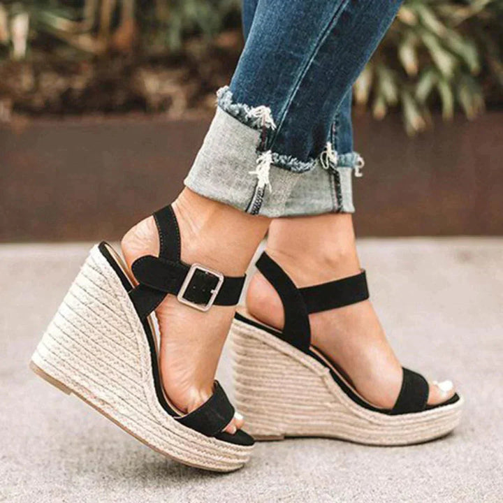 Valentina | Wedge Sandals Espadrille Elegant Summer Comfortable Fit 1