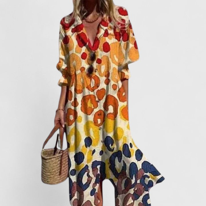 Valeria | Airy & Comfortable Plus Size boho Dress 3