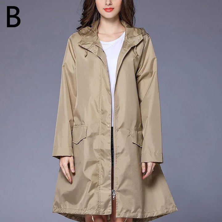 Valeria | Women's Rain Jacket Waterproof Elegant Fit Stylish 0