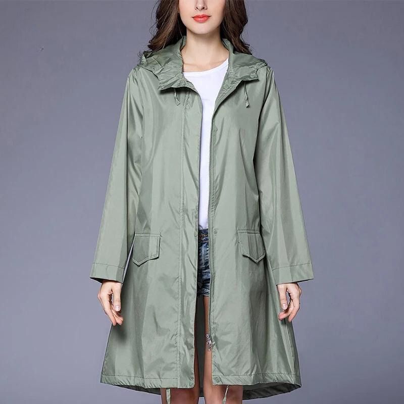 Valeria | Women's Rain Jacket Waterproof Elegant Fit Stylish 1