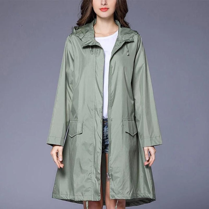 Valeria | Women's Rain Jacket Waterproof Elegant Fit Stylish 1