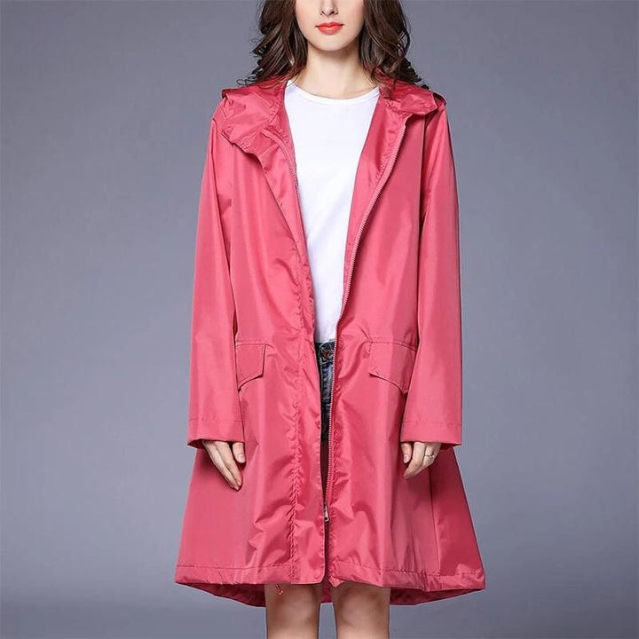 Valeria | Women's Rain Jacket Waterproof Elegant Fit Stylish 3