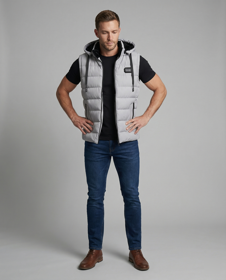 Vesta | Stylish Quilted Women’s Puffer Vest with Hood 1