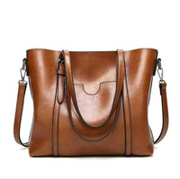 Harper | Große Tote-Tasche mit Lederoptik aus Öl-Wachs