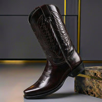 Brooks | Stivali Heritage da uomo in pelle genuina lucida