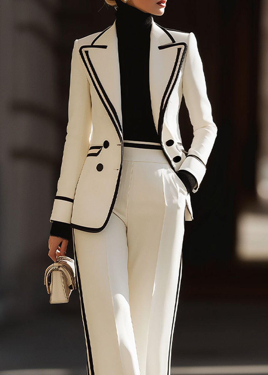 Victoria | Structured Double-Breasted Pant Suit Set 2