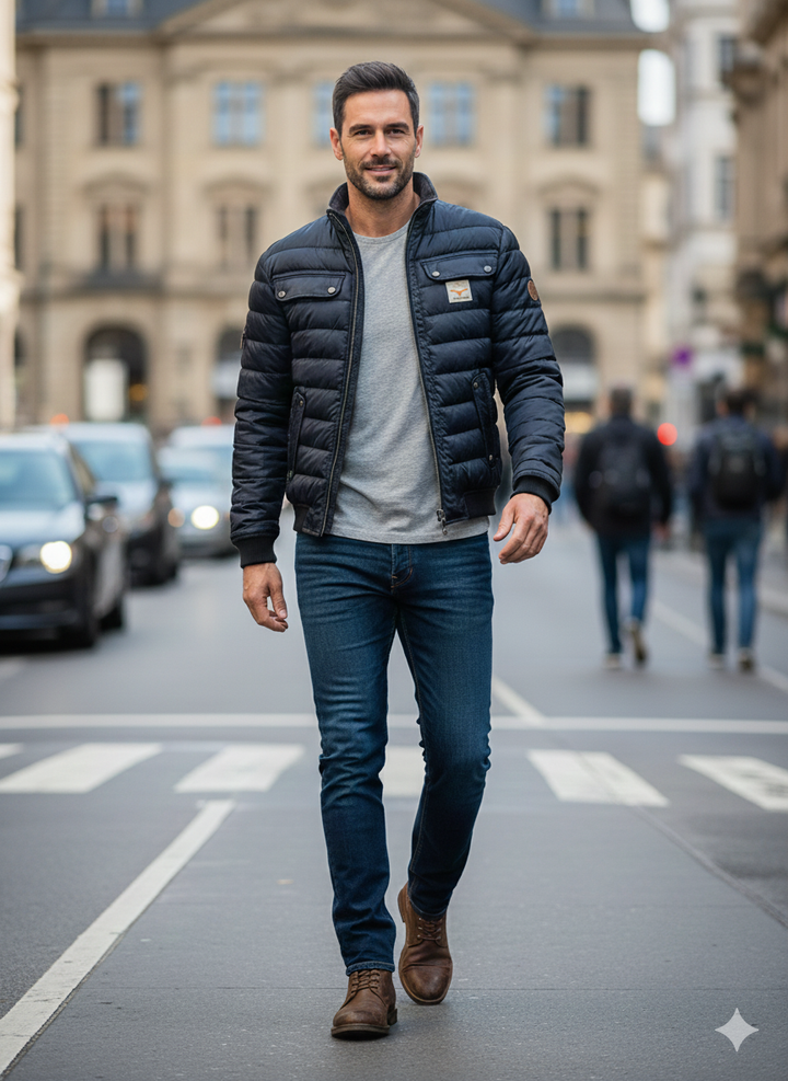 Vireo | Tailored Padded Men's Jacket for Urban Living 2