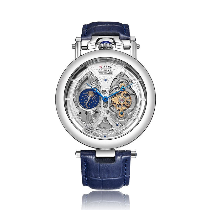 Vortex | Elegant Skeleton Dial Men's Watch 2