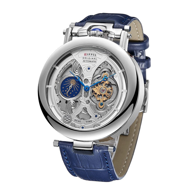 Vortex | Elegant Skeleton Dial Men's Watch 5