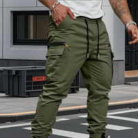 Michael | Pantaloni Cargo Eleganti Elasticizzati con Polsini Elastici