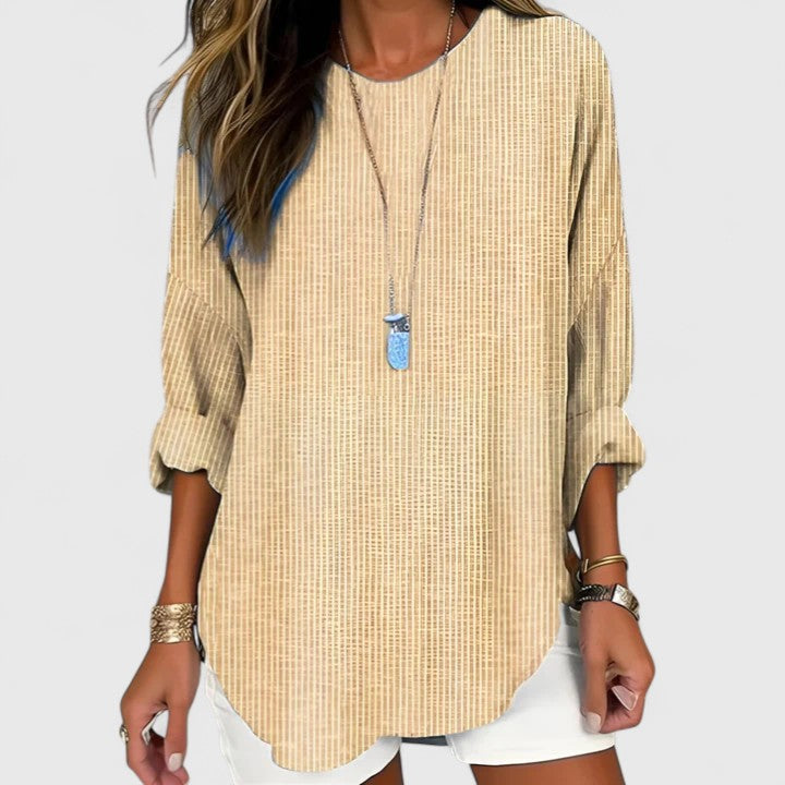 Willow | Chic And Versatile Striped Blouse 1