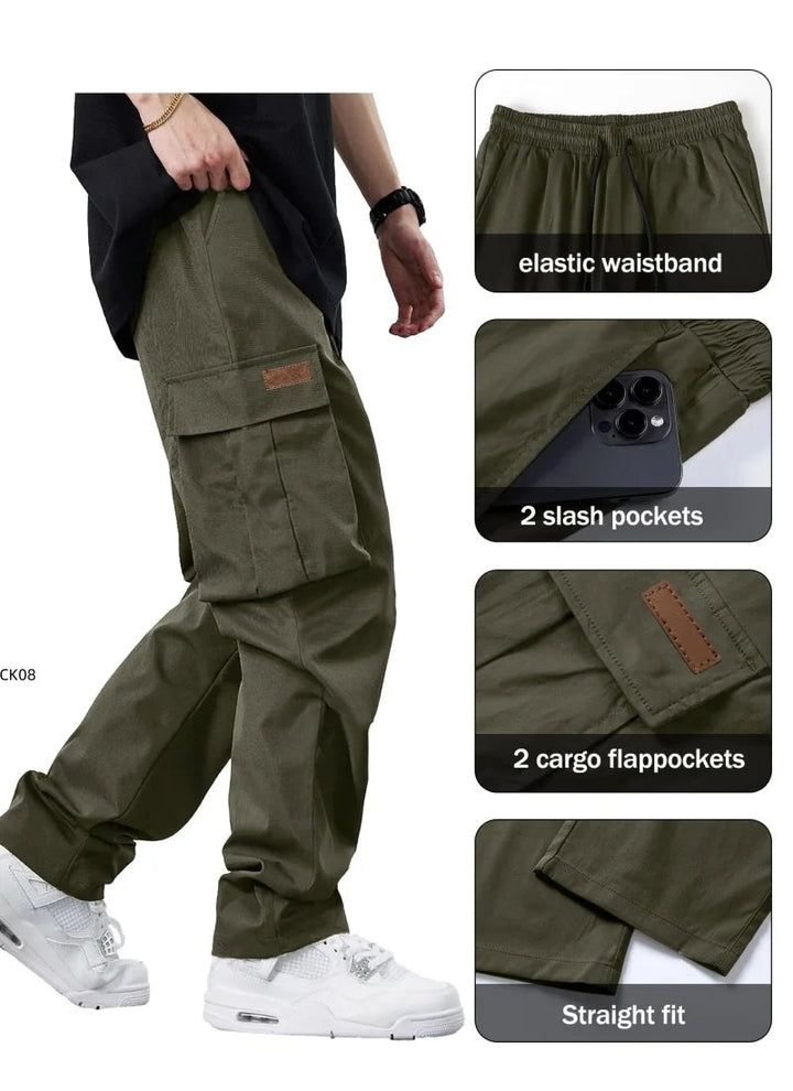 Zane | Lightweight Multi-Pocket Utility Pants 3