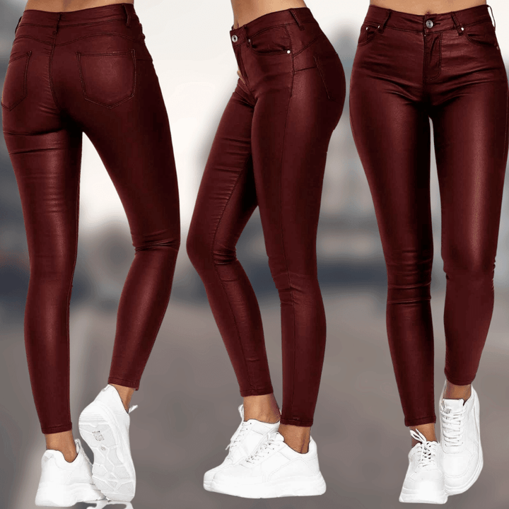 Zara | Modern & Soft Slim-Fit Pants 4