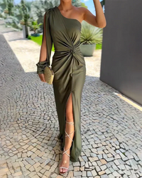 Zara | Women's Pleated Wedding Guest Dress