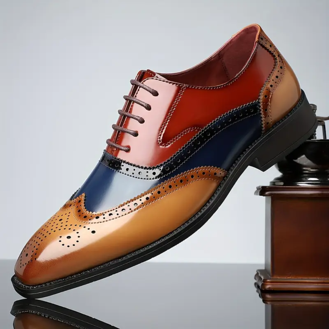 Zylor | Elegant Wingtip Men's Shoes 0