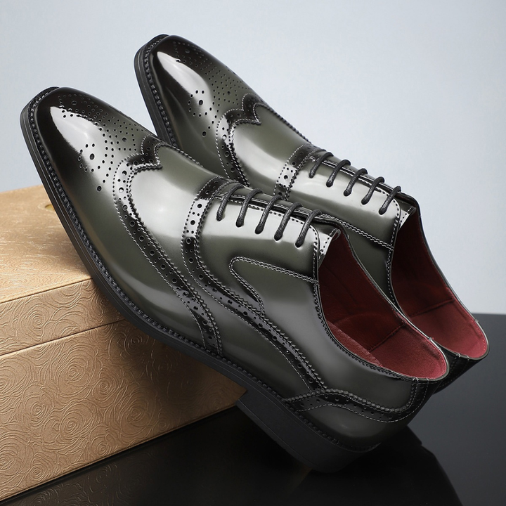 Zylor | Elegant Wingtip Men's Shoes 2