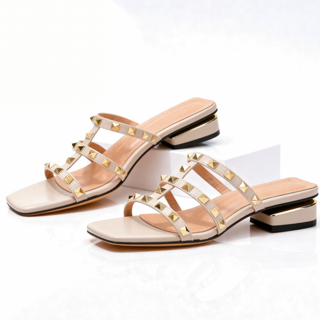 Zyra | Elegant Studded Women's Mules 4
