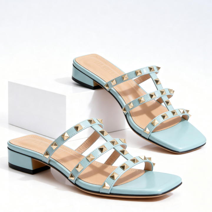 Zyra | Elegant Studded Women's Mules 5