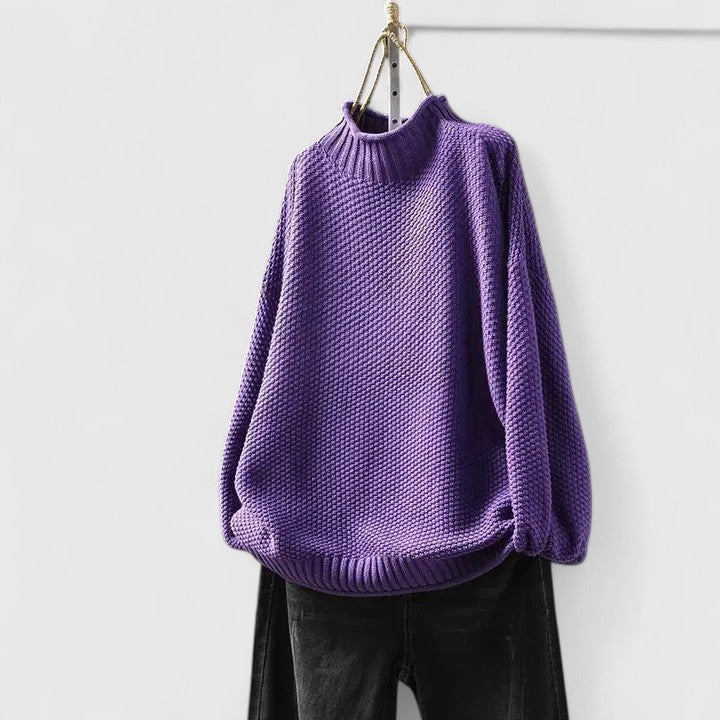 Hazel | Elegant Viscose Blend Sweater