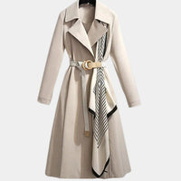 Violet | Eleganter Trenchcoat mit Gürtel für Damen