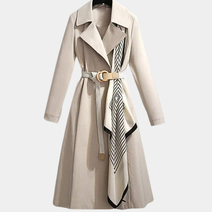 Violet | Eleganter Trenchcoat mit Gürtel für Damen