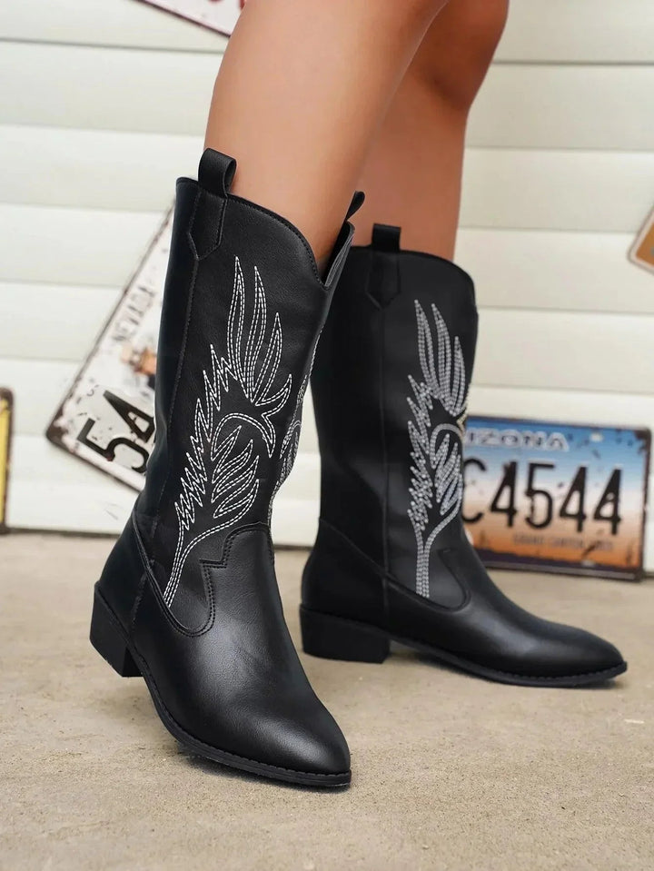 Leah | Classic Western Cowboy Boots for Women