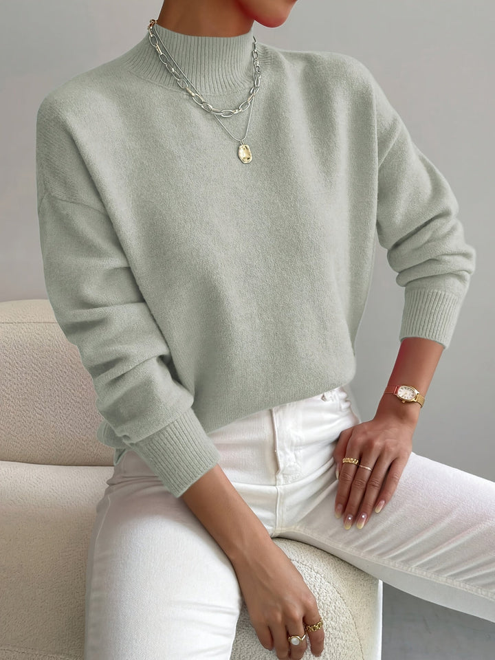 Aurelia | Classic Turtleneck Knit Sweater