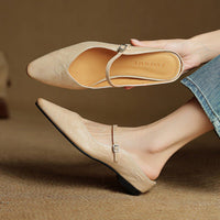 Valerisse | Mules in pelle con punta affusolata