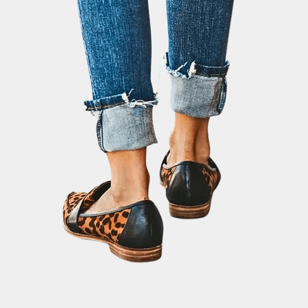 Elora | Alltagstaugliche Damen-Loafer aus Leder zum Hineinschlüpfen