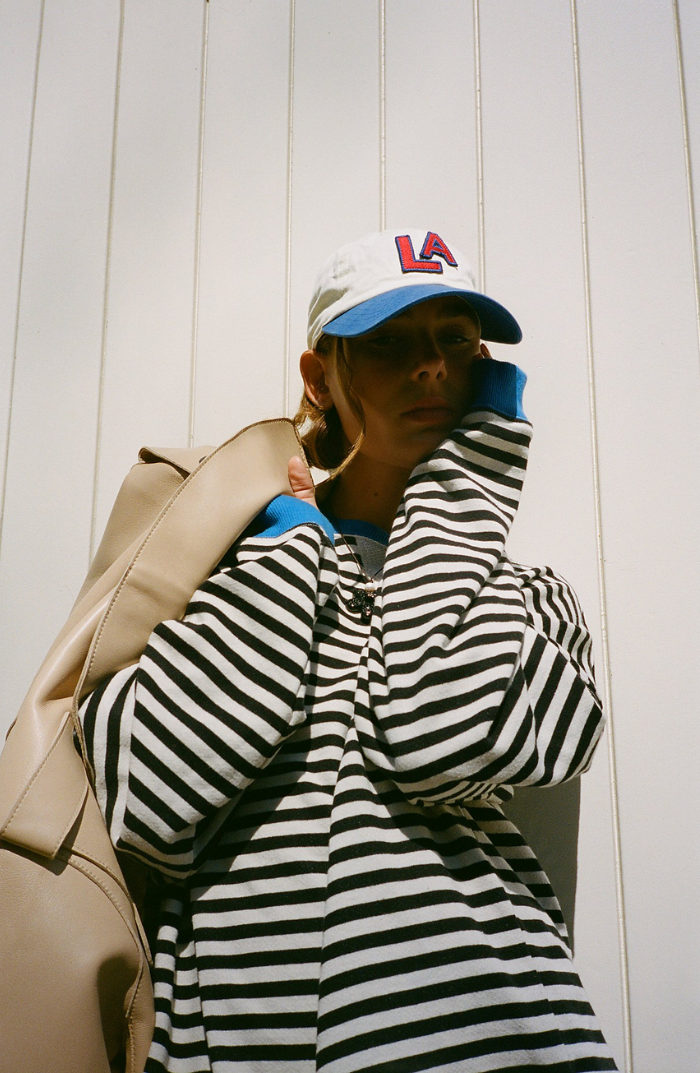 Amelia | Striped Oversized Sweater – Cozy Style for Women