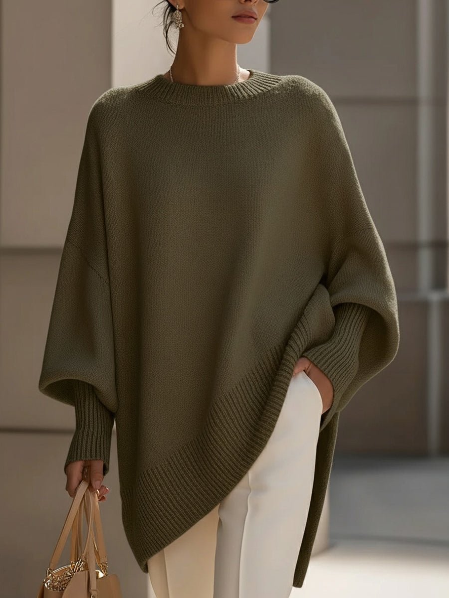 Carly | Oversized Batwing Sweater for Women - Casual Knit Style
