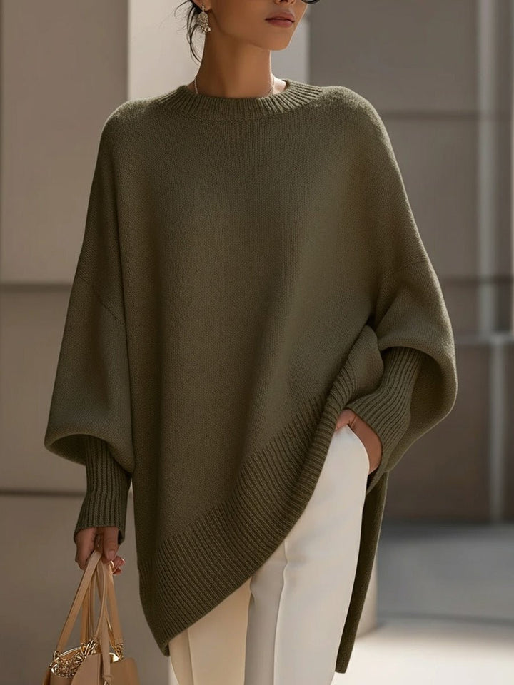Carly | Oversized Batwing Sweater for Women - Casual Knit Style