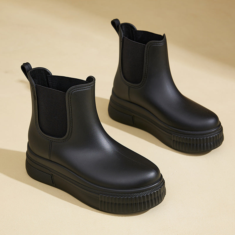 Elena | Bequeme und warme wasserdichte Regenstiefel