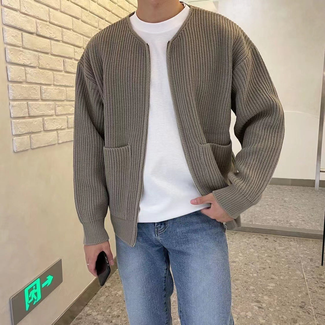 Caspian | Long Sleeve Knit Vest