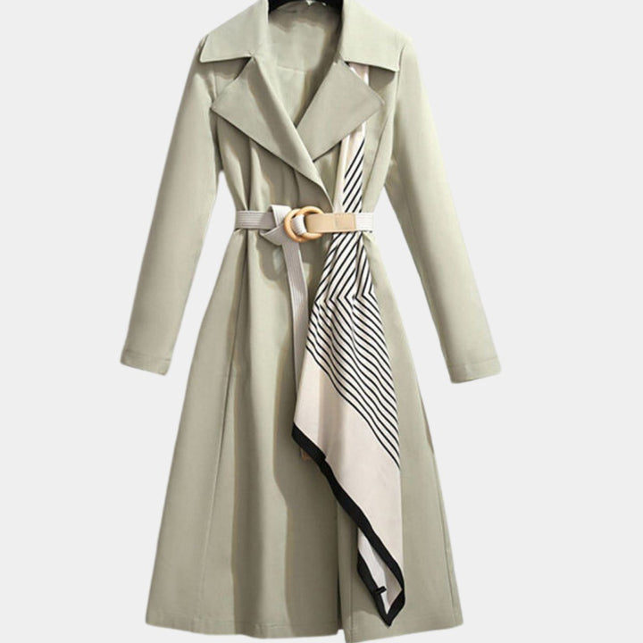 Violet | Eleganter Trenchcoat mit Gürtel für Damen