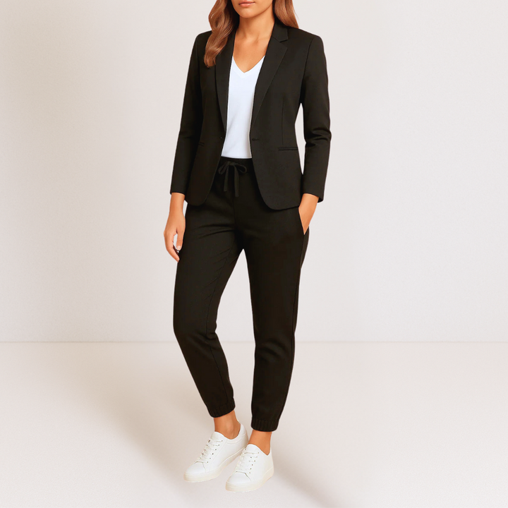 Elena | Completo elegante da donna con blazer e jogger affusolati