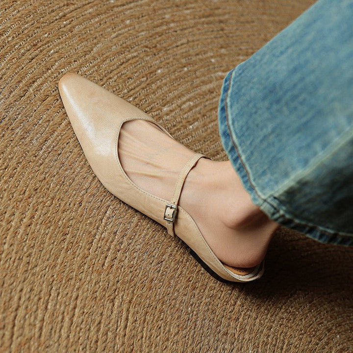 Valerisse | Mules in pelle con punta affusolata