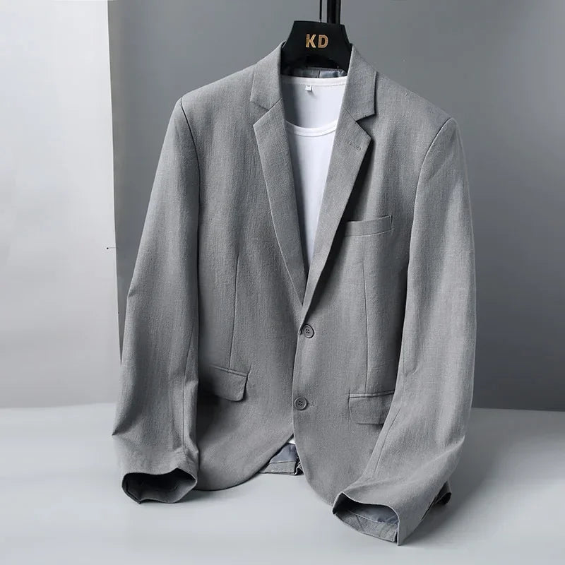 Alex | Blazer elegante in lino dallo stile intramontabile