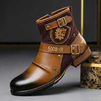 Grayson | Stivali in pelle stile vintage