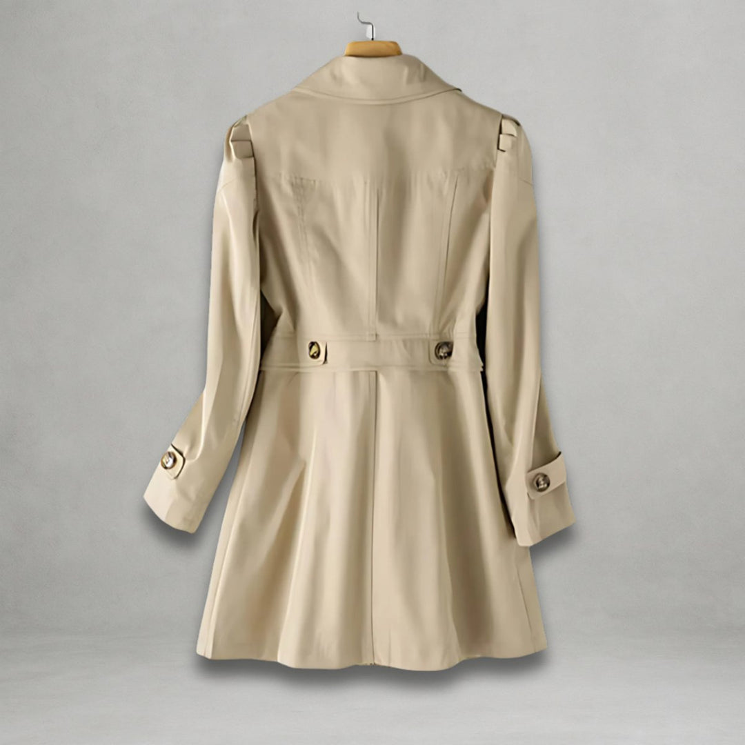 Colette | Trench sartoriale elegante da donna in cotone e nylon