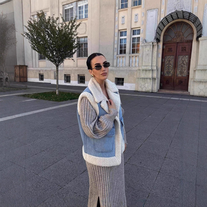Genevieve | Vintage-Denim-Weste für Damen
