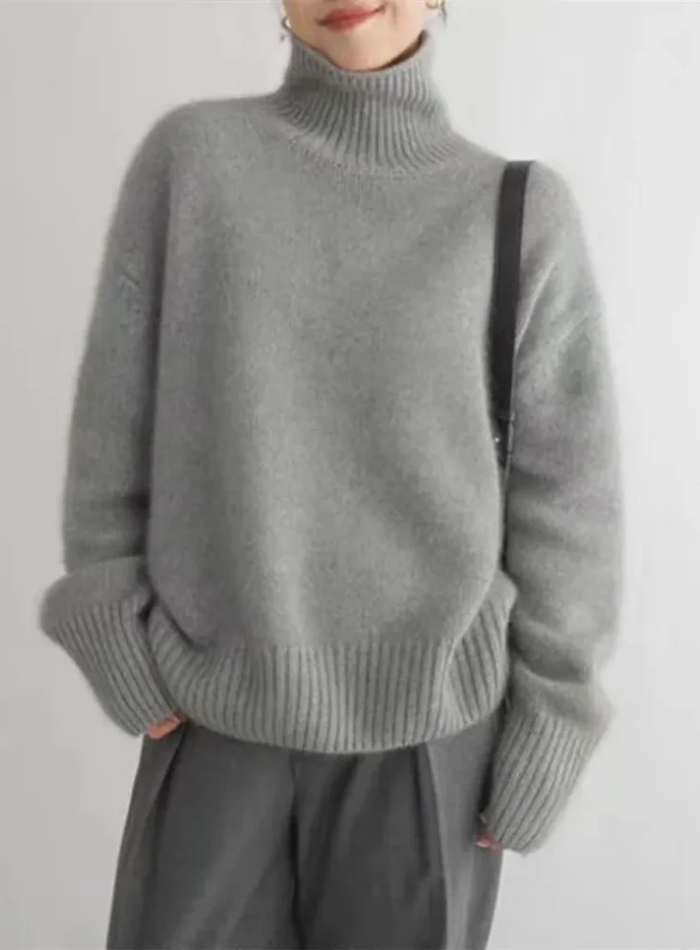 Selene | Eleganter Damen-Rollkragenpullover