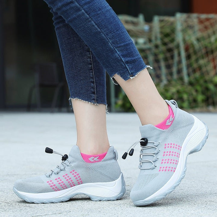 Elantra | Women's Stylish Cushioned Orthopedic Platform Sneakers