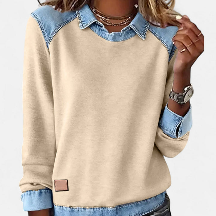 Aurelia | Modern Long-Sleeve Knit Sweater
