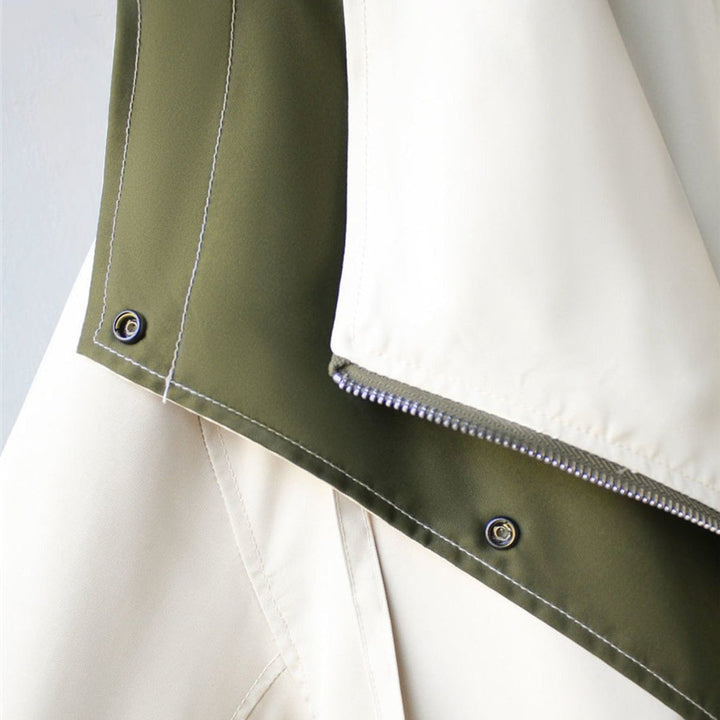 Dahlia | Stilvoller Oversize-Trenchcoat für Damen, wasserdicht
