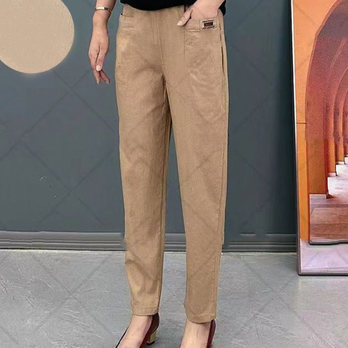 Kelley | Casual Cotton Pants – Relaxed Style for Everyday Wear