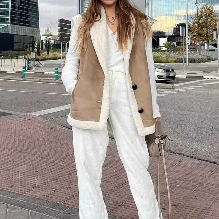 Serenelle | Gilet in ecopelliccia